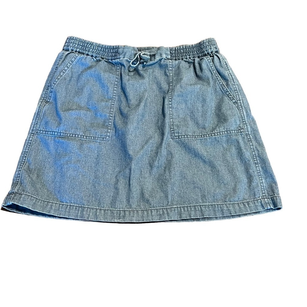 J. Crew Mercantile Denim Jean Mini Skirt Size Small